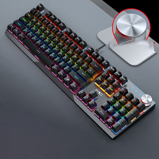 Mechanical Wired Gaming Keyboard With RGB, Waterproof