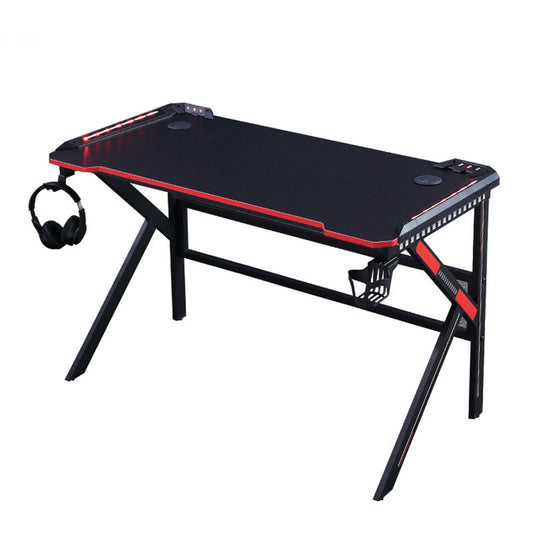 Revolutionise Your Workspace with Our Sleek and Functional Computer Desk - Perfect for Gamers and Professionals Alike!"